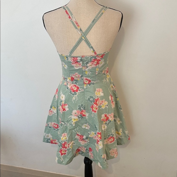 Polo by Ralph Lauren Floral Dress Pinup Women’s XS or Girls 16 Mini - Picture 3 of 7